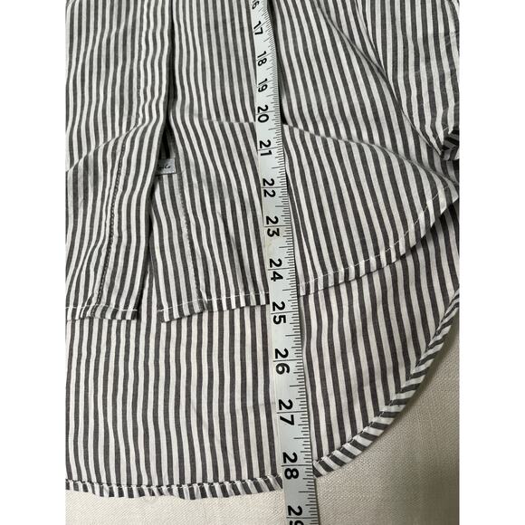 Rails Taylor Florence stripe with studded pearls button down Top XS - Picture 6 of 8